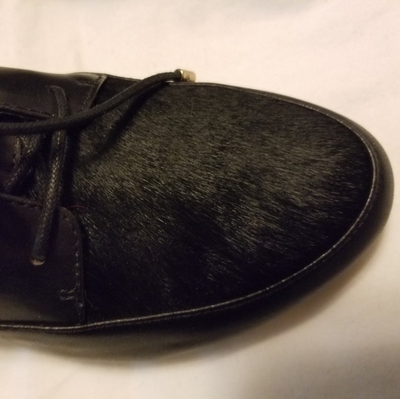 Naturalizer Oxford Loafer Flats with Calf Hair Toe - Picture 4 of 4